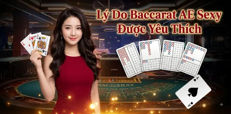 Baccarat AE Sexy – Sự Kết Hợp Hoàn Hảo Giữa Quyến Rũ Và Tốc Độ 7 Baccarat AE Sexy được cộng đồng yêu thích