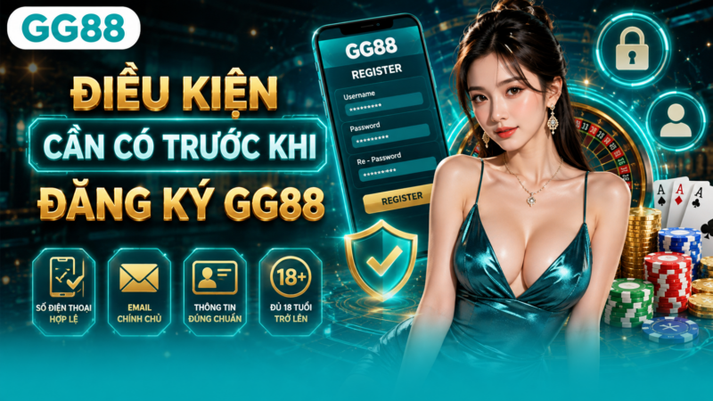 Điều kiện cần có trước khi đăng ký GG88 Điều kiện cần có trước khi đăng ký GG88